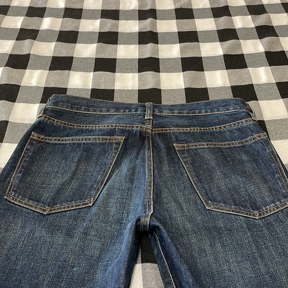 J.Crew 770 Japanese Fabric Kaihara Denim Jeans Men 31 x 34.5 Long tall Cotton - Picture 8 of 13